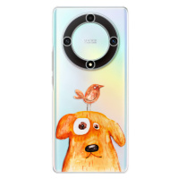 Odolné silikónové puzdro iSaprio - Dog And Bird - Honor Magic5 Lite 5G