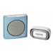 Bezdrôtový zvonček s menovkou na tlačidle 85dB, 200m modrý EXTEL Flash Soft EXTEL 081740