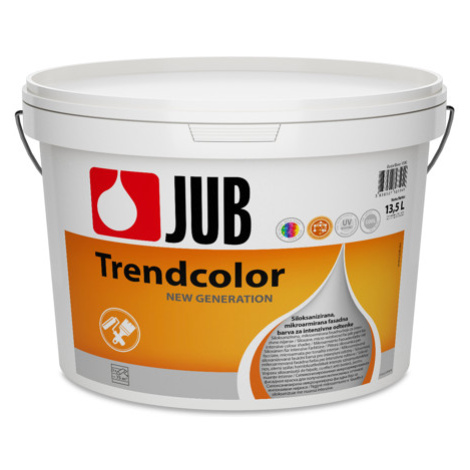 JUB TRENDCOLOR - siloxanová fasádna farba pre intenzívne odtiene 0,75 l 360a tehlovo oranžová