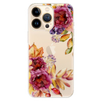 Odolné silikónové puzdro iSaprio - Fall Flowers - iPhone 13 Pro