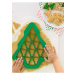 Zelená vykrajovacia forma na sušienky Lékué Vianočné stromčeky