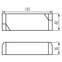 POWELED P 24V 30W Napájač LED