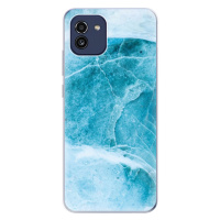 Odolné silikónové puzdro iSaprio - Blue Marble - Samsung Galaxy A03