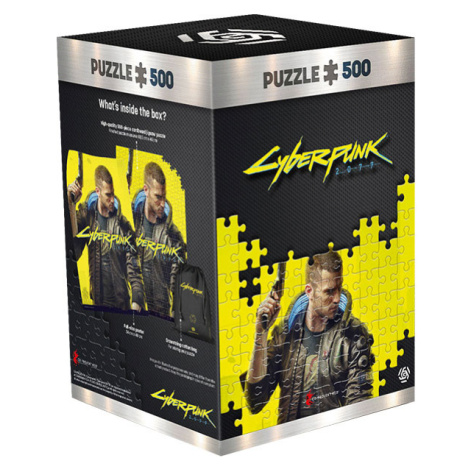Cyberpunk 2077: Keyart male V Puzzle 500 ks (Good Loot)
