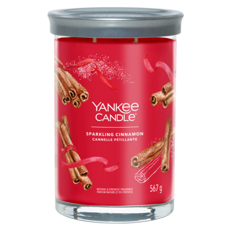 YANKEE CANDLE Signature Tumbler veľký Sparkling Cinnamon 567 g