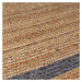 Kusový koberec Grace Jute Natural/Grey - 120x170 cm Flair Rugs koberce