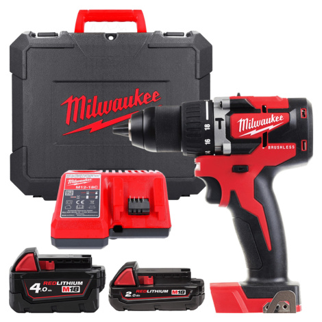 MILWAUKEE M18CBLPD-422C M18 Aku vŕtačka s príklepom 4933472116