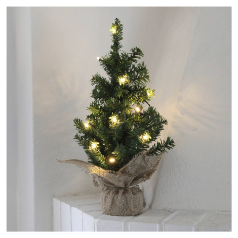 LED jedlička Tree v jutovom vreci