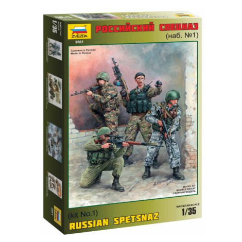 Model Kit figurky 3561 - Russian Special Forces (1:35)