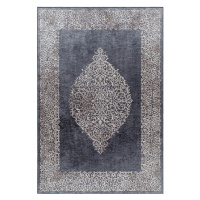 Antracitový prateľný koberec 120x170 cm Fiesta – Ayyildiz Carpets