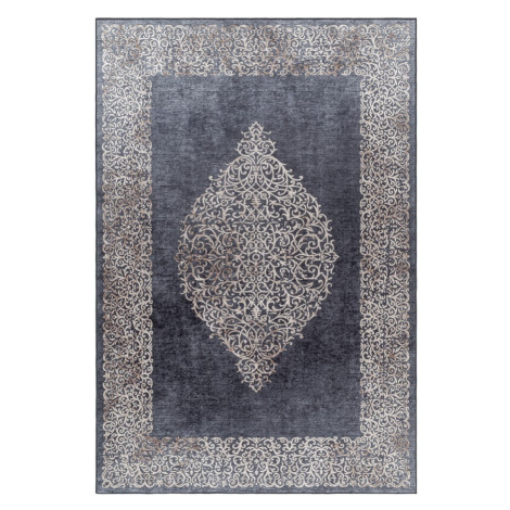 Antracitový prateľný koberec 120x170 cm Fiesta – Ayyildiz Carpets