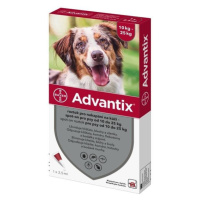 Advantix spot-on 2,5ml pipeta proti blchám a kliešťom pre psy od 10 do 25kg