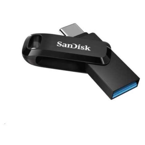 SanDisk Flash Disk 64GB Ultra Dual Drive Go, USB-C 3.2, Čierna