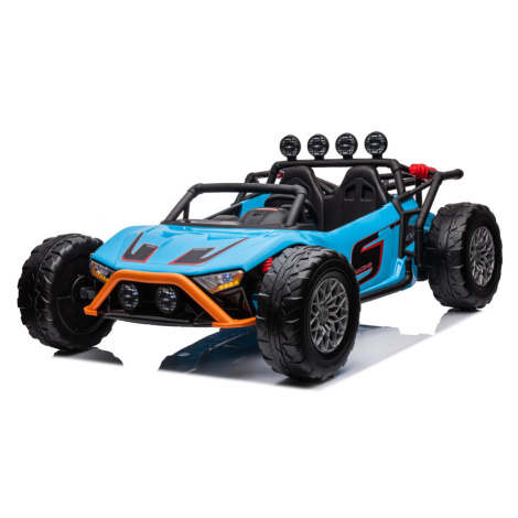 mamido Elektrické autíčko Buggy Racing 2x200W 24V modré