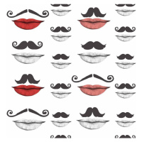 MINDTHEGAP Moustache and lips - tapeta