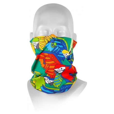 Nákrčník Respilon® R-Shield Parrot s protivírusovou membránou farebný