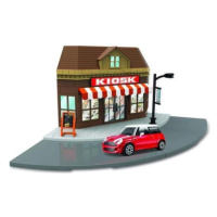 Bburago 1:43 Street Fire City Kiosk Store