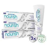 SENSODYNE Zubná pasta Nourish Gently Soothing Whitening 3 x 75 ml