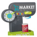 Smoby obchod s potravinami Market tyrkysový s elektronickou pokladňou, skenerom a 34 doplnkami 3