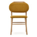 Jedálenská stolička v horčicovej farbe v súprave 2 ks Helda – Kave Home