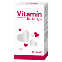 BIOMEDICA Vitamín K2+D3+Q10 60 kapsúl