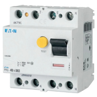 EATON Prúdový chránič PF6-25/4/003-A, typ A, 25A, 30mA, 4-pólový