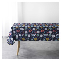 Douceur d intérieur  NAPPE RECTANGLE 150 x 240 CM POLYESTER IMPRIME LILY BLEU  Obrusy Modrá