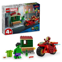 LEGO® Marvel 76287 Iron Man s motorkou a Hulk