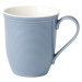Bielo-modrý porcelánový hrnček Villeroy & Boch Like Color Loop, 350 ml