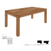 Drewmax Jedálenský stôl - masív ST300 - hrúbka 2,5cm / dub Prevedenie: D 160 x 75 x 90 cm