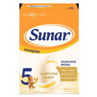 Sunar Complex 5 pokračujúca mliečna výživa (od ukonč. 36. mesiaca) 600g