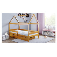 Jednolôžková detská posteľ domček - 190x90 cm