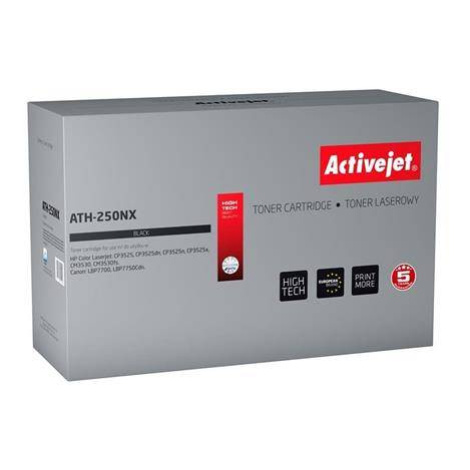 Toner ActiveJet pre HP CE250X Black Supreme (ATH-250NX) Canon CRG-723B 10500str.