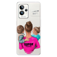 Odolné silikónové puzdro iSaprio - Super Mama - Boy and Girl - Realme GT 2 Pro