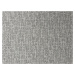 Kusový koberec Alassio šedý čtverec - 200x200 cm Vopi koberce