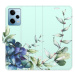 Flipové puzdro iSaprio - Blue Flowers - Xiaomi Redmi Note 12 Pro 5G / Poco X5 Pro 5G