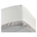 Biela napínacia plachta z bavlneného perkálu 90x190 cm Percaline – douceur d'intérieur