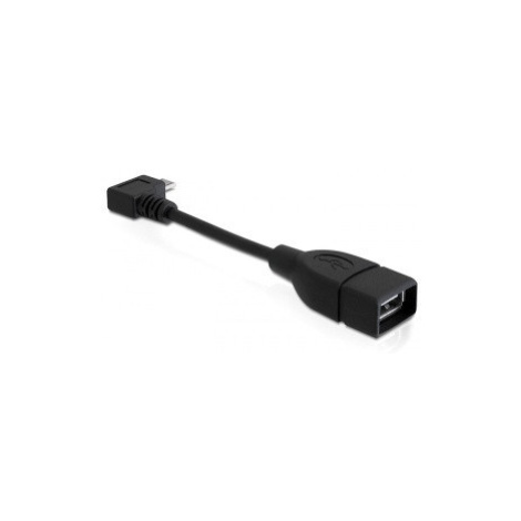 Delock Adapter USB micro-B samec pravouhlý > USB 2.0-A samica OTG 11cm