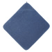 Uterák Frotté s kapucňou Jollein 75x75 cm - jeans blue