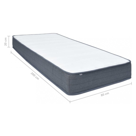 Matrac na posteľ boxspring Dekorhome 80x200 cm vidaXL