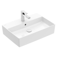 Umyvadlo na desku Villeroy & Boch Memento 2.0 60x42 cm s otvorom pre batériu alpská bílá 4A07600