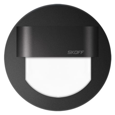 LED nástenné svietidlo Skoff Rueda čierna neutrálna bílá IP20 ML-RUE-D-N