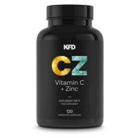 KFD Vitamín C 1000 mg + zinok 10 mg 120 kapsúl