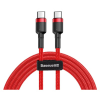 Kábel Baseus Cafule Cable USB-C PD 2.0 QC 3.0 60W 1m (Red)