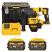 DEWALT 54V XR FLEXVOLT SDS-Plus 3,5 J aku kombinované kladivo, 2x 9,0 Ah DCH333X2-QW