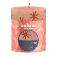 Bolsius Rustikálna sviečka 8cm BOLSIUS krémový karamel