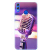 Silikónové puzdro iSaprio - Vintage Microphone - Huawei Honor 8X
