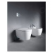 DURAVIT - ME by Starck Závesné WC s doskou SoftClose, Rimless, s WonderGliss, biela 45290900A11