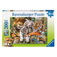 Ravensburger Veľké mačky 200 dielikov