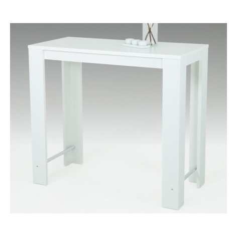 Barový stôl Frieda 120x58 cm, biely% Asko